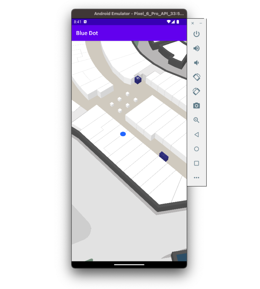 Android Blue Dot