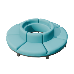 Couch Outward Curve
